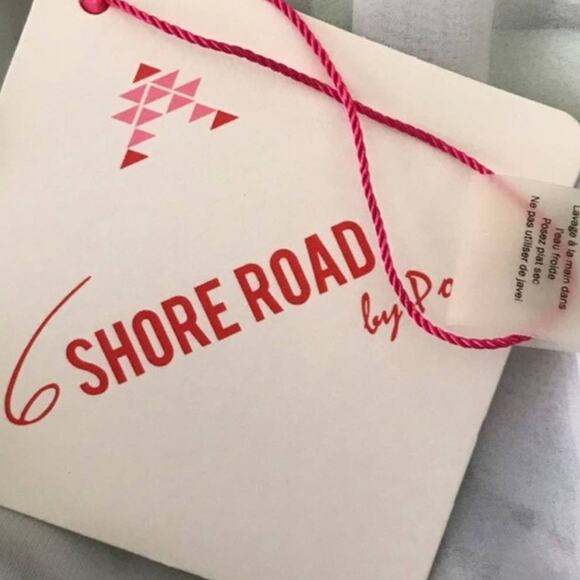 6 Shore Road NWT Floral Print Dress Halter Backless Yellow Pink Floral Tropical - Picture 9 of 9